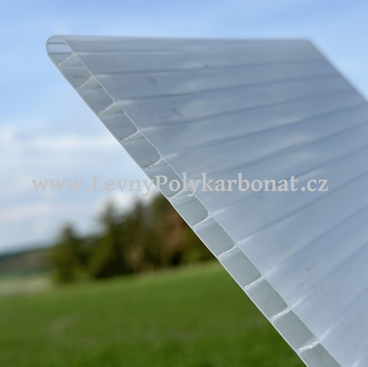 Komůrkové desky - tl. 8,0/2RS LEXAN THERMOCLEAR LT2UV - OPÁL 1,05 m x 1 m