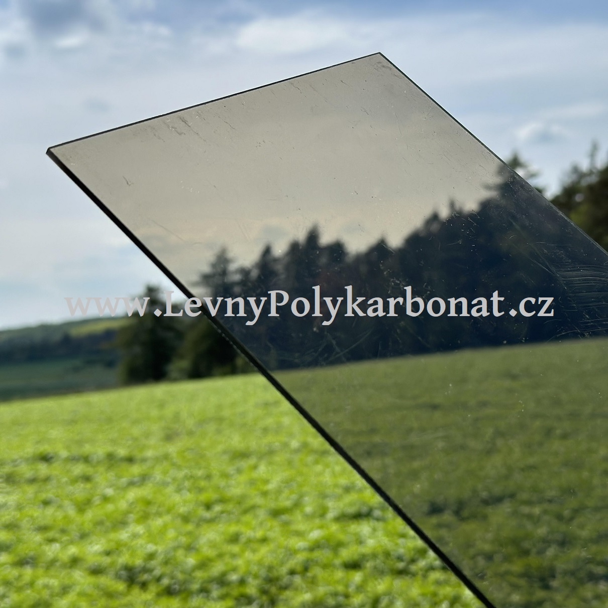 Plný polykarbonát PC - 2UV - tl. 6mm BRONZ KOUŘOVĚ HNĚDÁ 2,1m x 6m (12,6 m2)